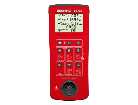 Miernik do testów urządzeń elektrycznych BENNING ST 725