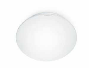 Plafoniera LED STEINEL RS 16 LED 9,5W 958lm 4000K IP44  z czujnikiem ruchu i zmierzchu HF 230V biały / szkło