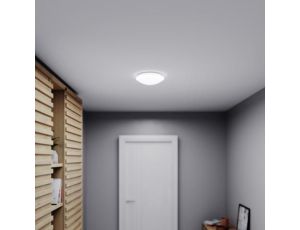 Plafoniera LED STEINEL RS 16 LED 9,5W 958lm 4000K IP44  z czujnikiem ruchu i zmierzchu HF 230V biały / szkło - image 2