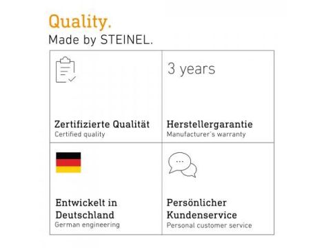 Plafoniera LED STEINEL RS 16 LED 9,5W 958lm 4000K IP44  z czujnikiem ruchu i zmierzchu HF 230V biały / szkło - 3