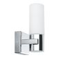 Oprawa ścienna łazienkowa GEMINI zestaw 2szt. E14 max.20W IP44 230V chrom satyna / metal szkło - 3