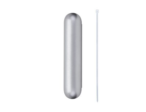 Adapter wahadłowy systemu URail chrom mat / tworzywo sztuczne - 6