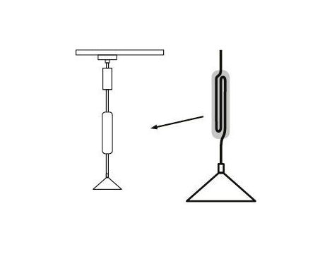 Adapter wahadłowy systemu URail chrom mat / tworzywo sztuczne - 4