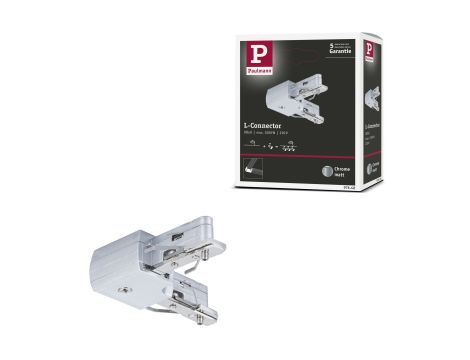 Łącznik szynowy L URail system 230V chrom matowy / metal - 3