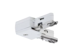 Łącznik szynowy L URail system 230V biały / metal