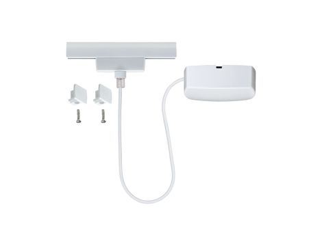 Przewód zasilający URail 1m max.1000W 230V biały mat /  tworzywo sztuczne - 2