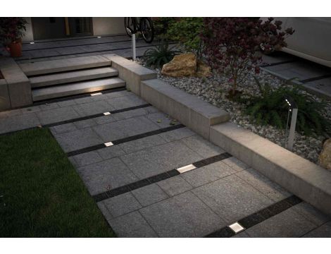 Oprawa wpuszczana solar BOX LED 7.5lm 200x100mm  2700K IP67 stal nierdzewna / poliwęglan - 3