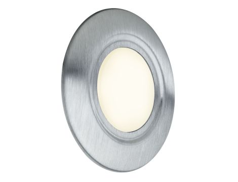 Oprawa ścienna SPECIAL LINE LED okrągła 1,4W 50lm 3000K IP65 230V poliwęglan / stal nierdzewna