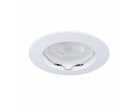 Oprawa do wbudowana Premium line GU5.3. 79mm IP44  230V biały / aluminium - 2