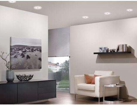 Zestaw opraw meblowych Whirl mini LED 3x2,4W 7VA 230V/700mA 65mm Satynowy - 5