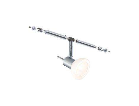 System linkowy Spotlight Sheela max. 1x10W GU5,3 Chrom Matowy/Opal 12V Metal/Szkło - 7