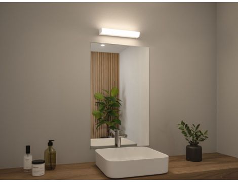 Oprawa ścienna ARNEB LED 9W 550lm 3000K IP44 230V biały / aluminium - 3