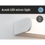 Oprawa ścienna ARNEB LED 9W 550lm 3000K IP44 230V biały / aluminium - 6