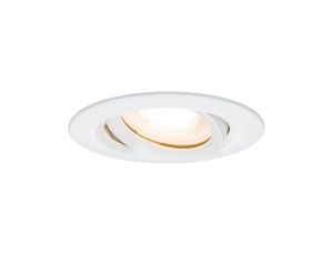 Oprawa do wbudowania NOVA PLUS LED DIM wychylna GU10 7W 460lm 93mm 2700K IP65 230V biały mat