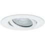 Oprawa do wbudowania NOVA PLUS LED DIM wychylna zestaw 3xGU10 7W 3x460lm 93mm 2700K IP65 230V biały mat - 3