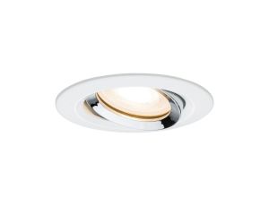 Oprawa do wbudowania NOVA PLUS LED DIM wychylna GU10 7W 460lm 93mm 2700K IP65 230V chrom mat