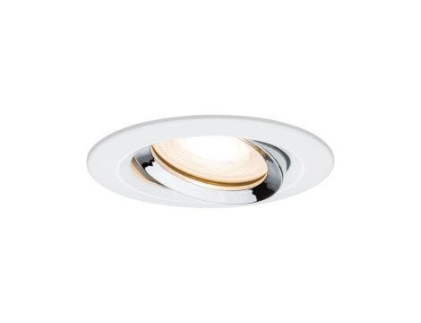 Oprawa do wbudowania NOVA PLUS LED DIM wychylna GU10 7W 460lm 93mm 2700K IP65 230V chrom mat