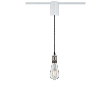 Adapter uniwersalny do szynoprzewodu URail max. 100W 230V biały/ metal - 2