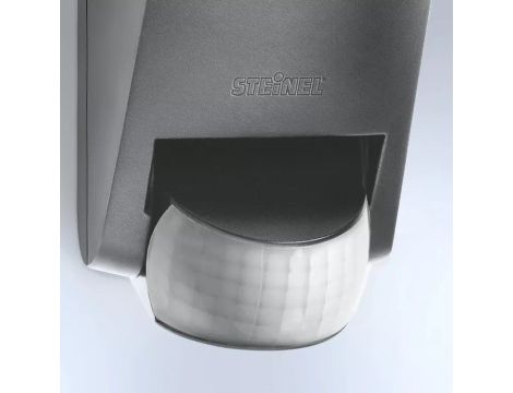Oprawa elewacyjna elewacyjna z czujnikiem ruchu i zmierzchu  STEINEL L585 S PIR max.60W E27 IP44 230V antracyt / szkło / tworzywo sztuczne - 3