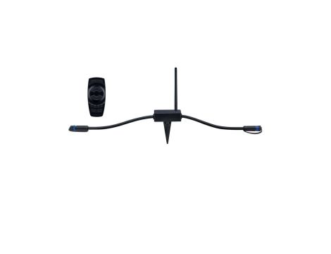 Kontroler do opraw systemu Plug & Shine z pilotem 433MHz IP68 czarny / tworzywo sztuczne