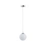 Lampa wisząca GLOBE E27 max. 20W IP44 E27 230V satynowe szkło / chrom - 4