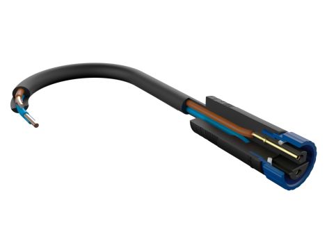 Przewód połączeniowy Plug & Shine 5m 1in-2out IP68 24V czarny / tworzywo sztuczne - 6