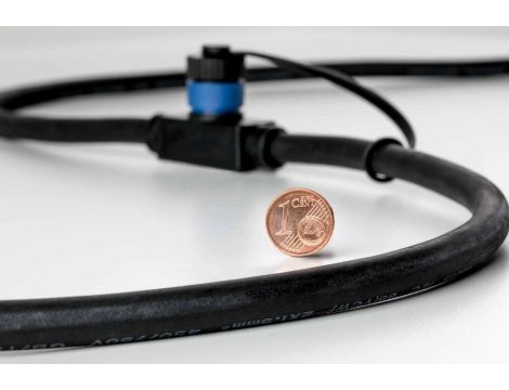 Przewód połączeniowy Plug & Shine 15m 1in-7out IP68 24V czarny tworzywo sztuczne - 3