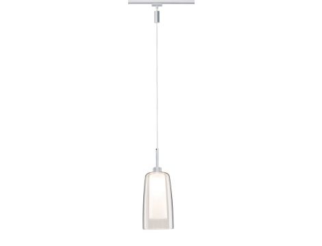 Oprawa zwieszana URail ARIDO II LED 5W 2700K GU10 230V chrom mat / przezroczysty / szkło - 2