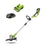 24V Podkaszarka GREENWORKS Zestaw Ład.+ 2,0 Ah - 2