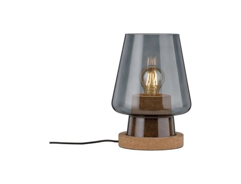 Lampa stołowa IBEN NEORDIC E27 max.1x20W 230V szary / satynowy beton / szkło