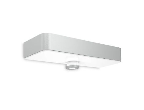 Oprawa solarna z czujnikiem ruchu i zmierzchu STEINEL Xsolar SOL-O S PIR 3,3,W 273lm 3000K IP44 IK03 srebrna / aluminium