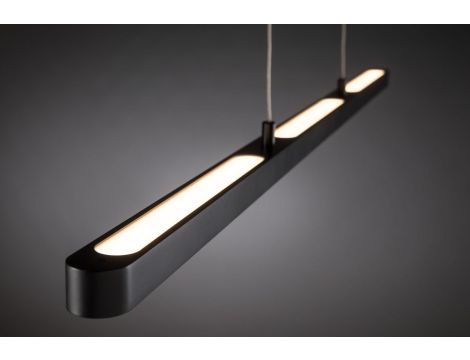 Lampa wisząca LENTO LED DIM 42W 1800lm 2700K 230V czarny / aluminium - 2