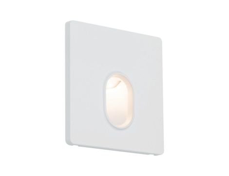 Oprawa przyschodowa WALL LED kwadrat 1.7W 65lm 2700K 230V biały / tworzywo sztuczne