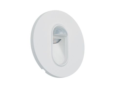 Oprawa przyschodowa WALL LED czujnik ruchu i zmierzchu okrągła 1.1W 65 lm 2700K 230V biały / tworzywo sztuczne - 2
