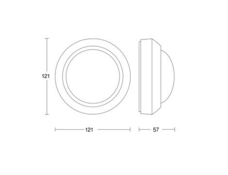 Czujnik ruchu obecności Steinel IS 2360-3 ECO fi 24m max. 2000W IP54 230V biały MP konfekcja 1szt. - 5