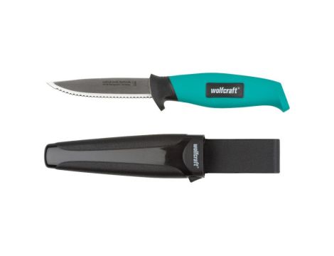 Nóż z ostrzem ząbkowanym Wolfcraft