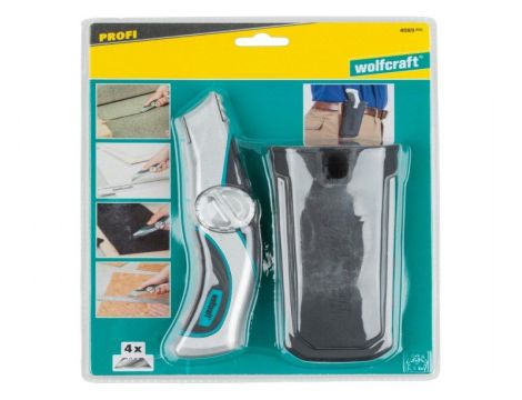 Nóż z ostrzem trapezowym, Profi Wolfcraft - 5