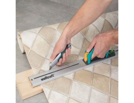 Nóż z ostrzem trapezowym i hakowym, Profi Wolfcraft - 6