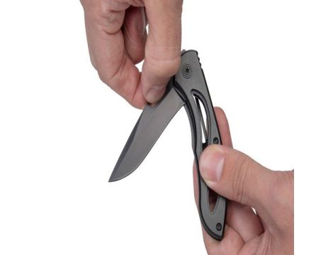 Nóż z ostrzem prostym 70 mm, składany, Wolfcraft - 2