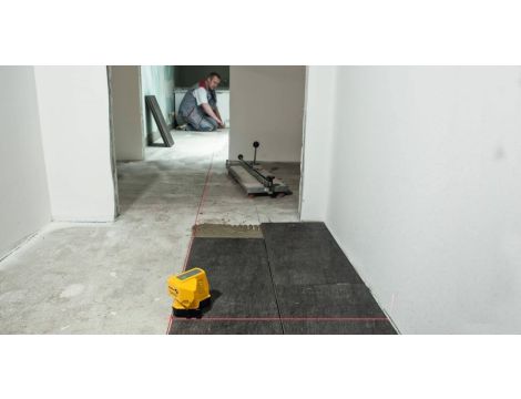 Laser liniowy Stabila FLS 90, podłogowy, zestaw 3-częściowy - 6