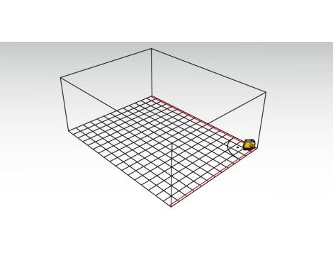 Laser liniowy Stabila FLS 90, podłogowy, zestaw 3-częściowy - 7