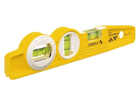 Poziomica 81SV REM Torpedo magnetyczna z 360 st. libelką kątową dł. 25cm - 2