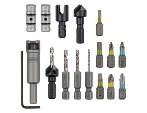 FLIPBIT, zestaw uniwersalny All-In-One, Wolfcraft