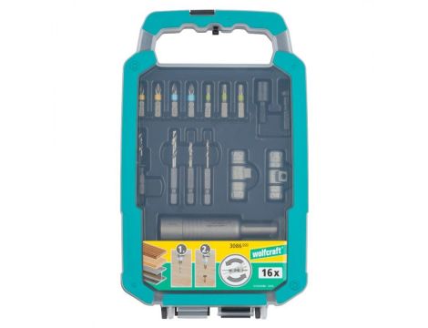 FLIPBIT, zestaw uniwersalny All-In-One, Wolfcraft - 2