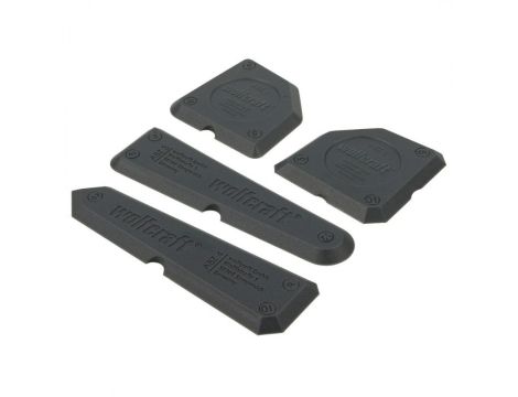 Zestaw kostek ,gładzików do wygładzania fug silikonowych 4 szt. Wolfcraft.
