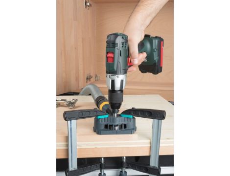 Przenośna przystawka wspomagająca wiercenie wiertłami cylindrycznymi i FORSTNER Wolfcraft - 3