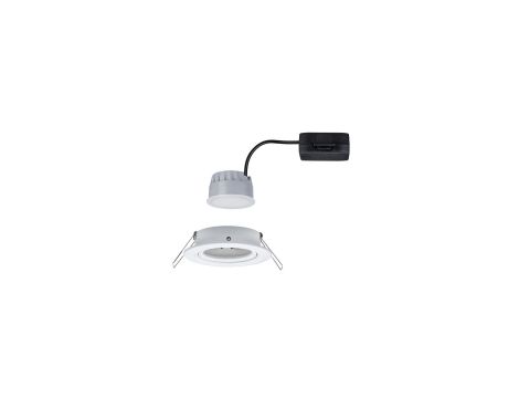 Oprawa do wbudowania NOVA COIN LED DIM wychylna 6W 470lm 84mm 2700K IP23 230V biały mat - 2