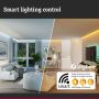 Oprawa do wbudowania NOVA PLUS COIN LED SH Zigbee wychylna 5.2W 400lm 84mm 2700-6500K IP23 230V szczotkowane żelazo - 9