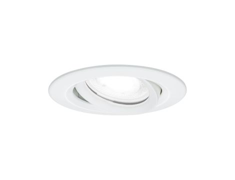 Oprawa do wbudowania NOVA PLUS LED DIM wychylna GU10 6W 470lm 93mm 4000K IP65 230V biały mat