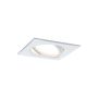 Oprawa do wbudowania NOVA COIN LED DIM wychylna 3x6W 470lm 84X84mm 2700K 230V biały mat - 3